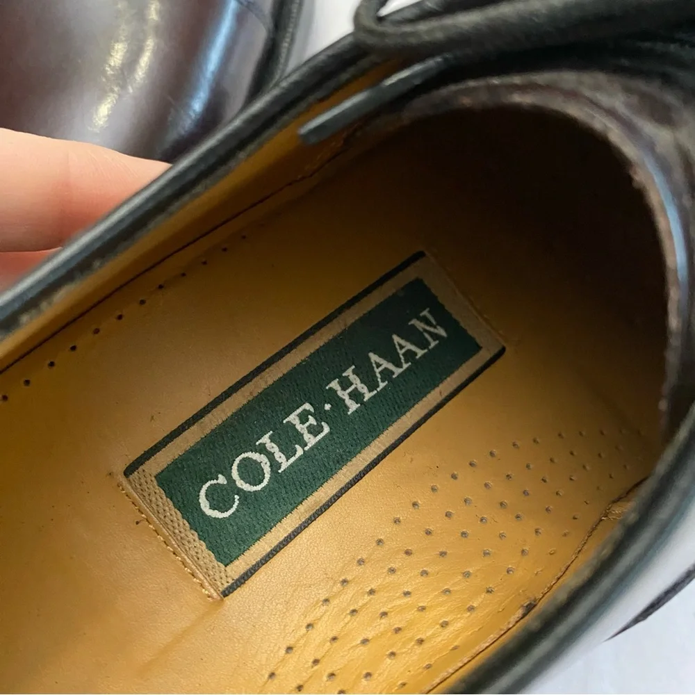 Cole Haan‎ Men’s Rich Chocolate Classic Modern Cap Oxford Lace Up Dress Shoe 9.5